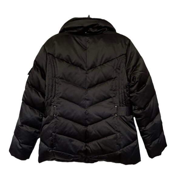 Zero Xposur Down-Filled Black Puffer Ski Snow Jacket Women's Large Fur-Lined EUC - Picture 13 of 15